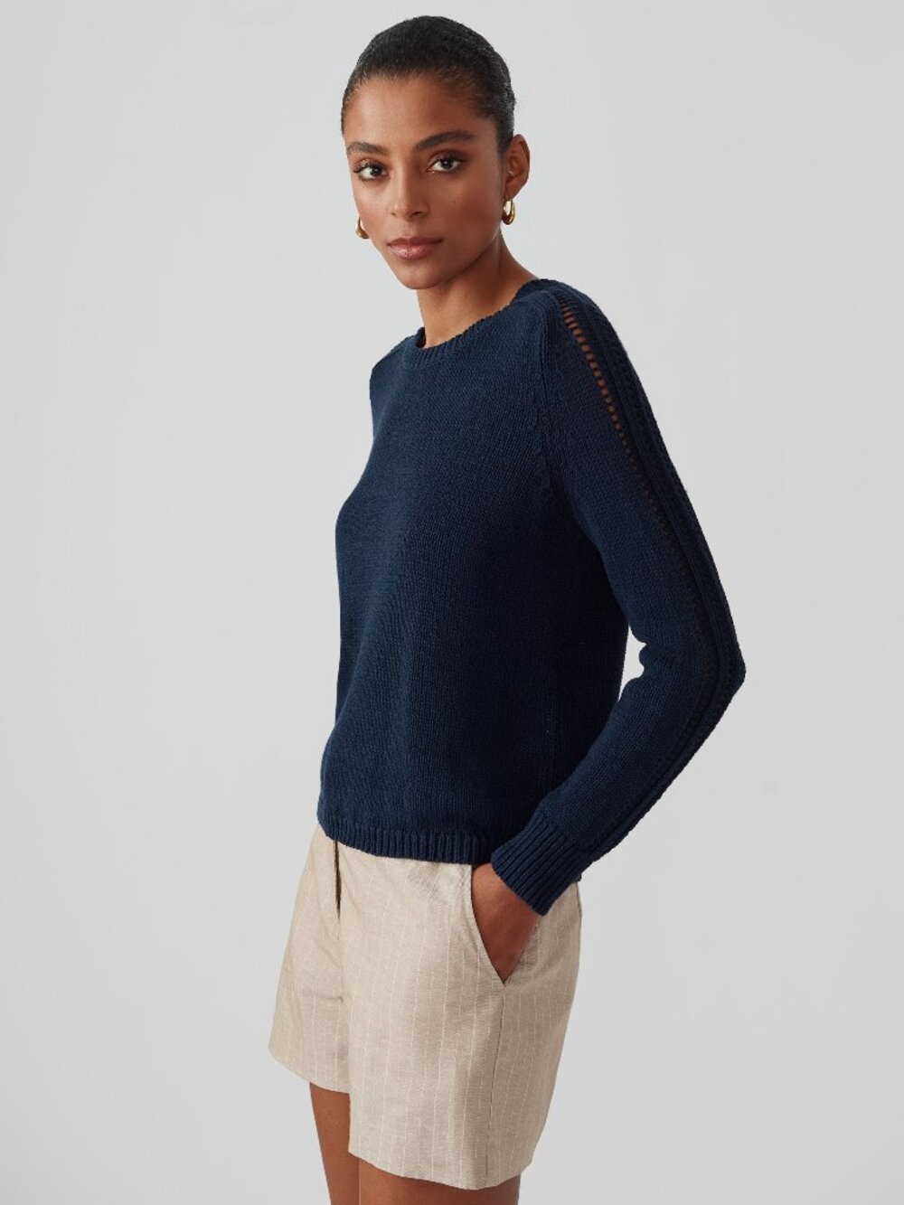 J McLaughlin Marion Sweater - Navy NEW
